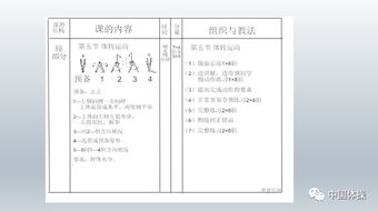 体操课程设计PPT 内附实习教案模板