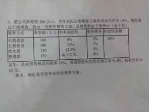 财务管理考试计算题，在线等，要解答过程，谢谢！急！