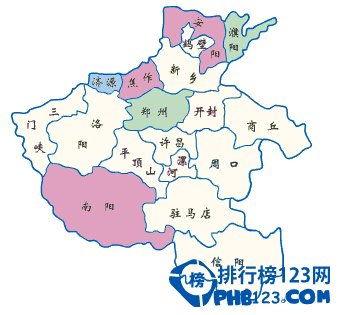 河南省有哪些城市？