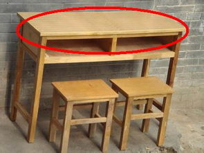 学生双人木头课桌一般一个人坐上去会坏吗 
