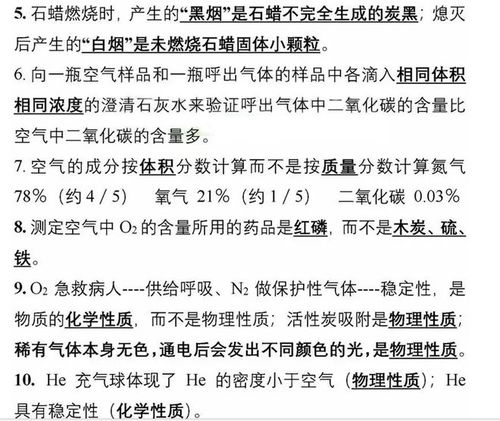 50道化学题目囊括8成的初中知识