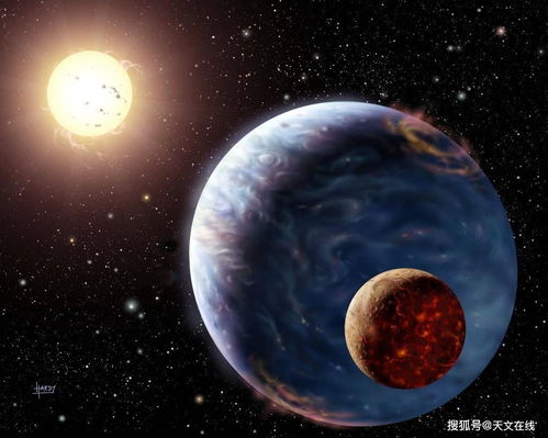 太阳系外存在类海王星大小的卫星绕类木行星运转