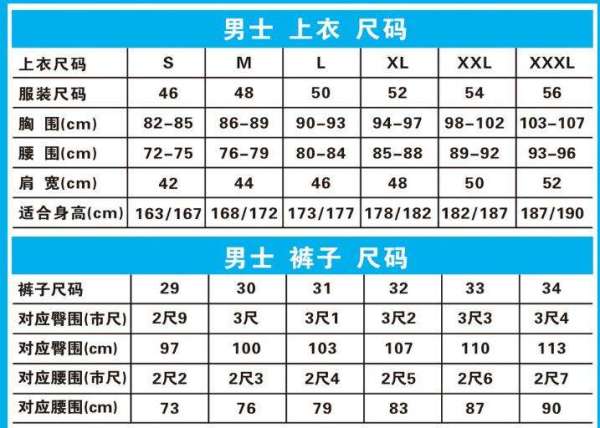 裤子怎么区分SML号 