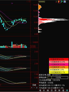 通达信软件上能看到筹码分布吗？从哪里看的？