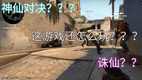 当一个350小时的彩六玩家和一个CSGO玩家一起打CSGO