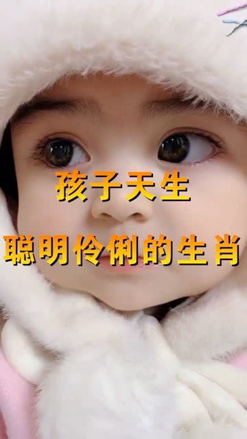 孩子天生聪明伶俐的生肖,你们家的宝宝是属这些生肖的吗 