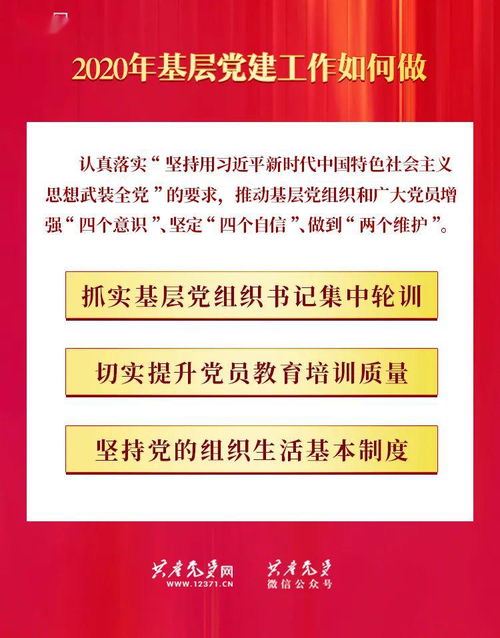 昭通各级党组织请注意 看看2020年基层党建工作如何做