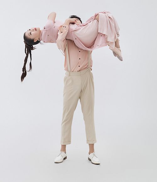 舞蹈家夏冰最新舞蹈剧照 莫兰迪色的爱情拍了拍你