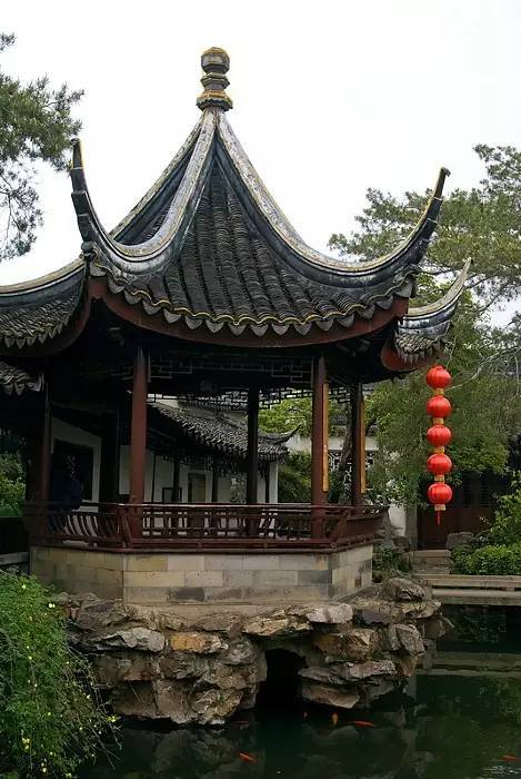 关于中国古典园林建筑的诗句