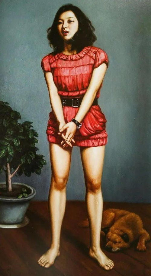 艺术欣赏 人体油画中的性感女郎唯美典雅,肌肤光润