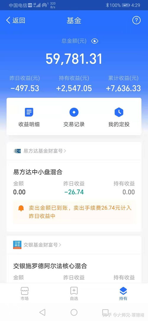 支付宝中的基金是不是坑人的 