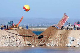 黄河西霞院水库大坝昨日截流成功 准备供水北京奥运 