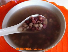 红豆薏米水的功效和作用