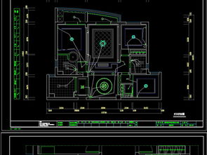 CAD家装施工图平面设计图下载 图片1.56MB 全套家装CAD大全 家装施工CAD图纸 