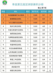 襄州七中足球联赛成绩排名