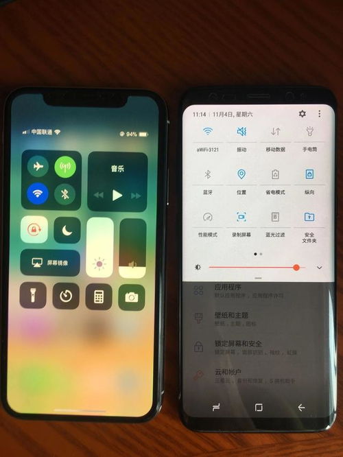 IPhoneX屏幕对比三星S8屏幕,你觉得谁更漂亮,欢迎评价