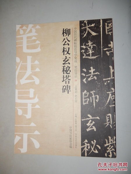 中国历代碑帖技法导学集成 笔法导示 26 柳公权玄秘塔碑