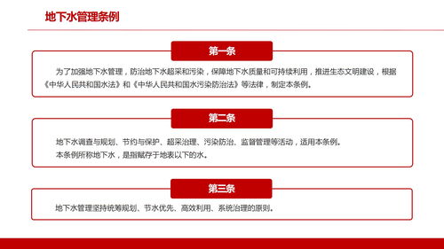 严格地下水超采治理解读2021年 地下水管理条例 PPT演示课件下载 PPT模板 爱问共享资料 