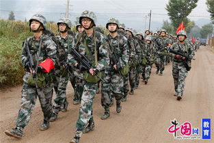 23所高校的300名特训营队员全副武装野外徒步23公里 