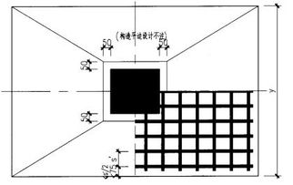 独立柱基础的柱子截面扩大吗 