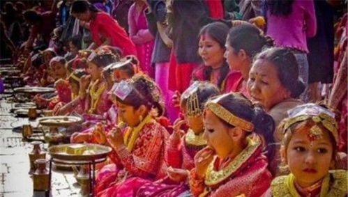 尼泊尔 少女婚 ,只有少女可以参加,参加后终身都不会成为寡妇