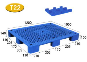 T22塑料托盘高清大图 