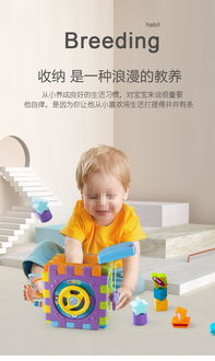 皇儿 婴幼儿童早教益智认知形状配对玩具男女宝宝