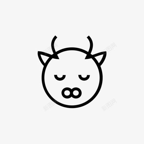金牛座动物牛肉图标 设计图片 免费下载 页面网页 平面电商 创意素材 金牛座素材 