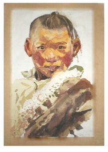 藏族少年