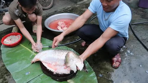 男子买的15斤重的 大肚鱼 ,切开鱼肚发现惊喜,让人意外