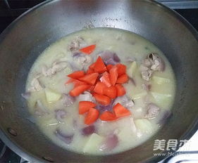 彩蔬奶炖鸡腿肉的做法 彩蔬奶炖鸡腿肉怎么做 