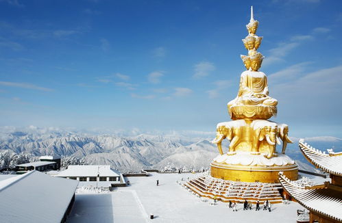 中国冬游霸主峨眉山 再掀四川冬游热潮 峨眉雪芽杯 第十五届冰雪温泉节拉开冬游大幕