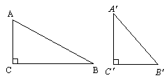 已知两个不相似的直角三角形ABC和A B C 中 C C 90 .能否将这两个三角形各分割成两个小三角形.使它们分别相似 你能想出几种分割方法 能否将这个问题推广到有一个角相等的两个任意三角形 