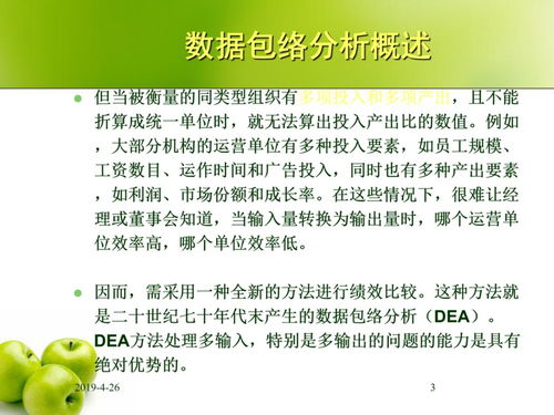 谈论商行效率DEA模型