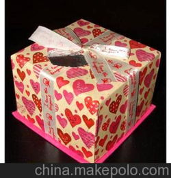 各种精美蛋糕盒 纸盒 