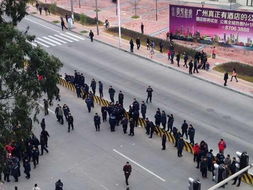 广州上百押运员不满薪酬和枪支管理罢工 
