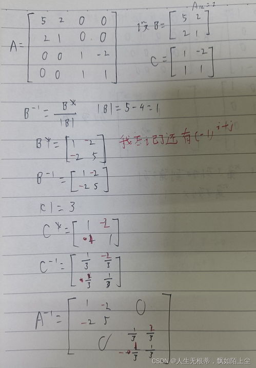 伴随矩阵的行列式的值怎么算(a=an-1怎么证明)