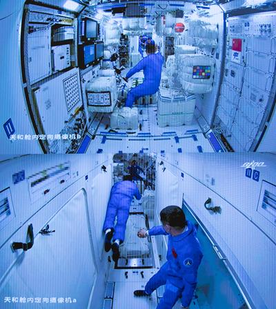 直击神舟十二号飞行乘组出征太空 中国空间站迎来首批 常驻民
