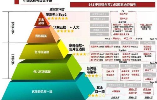 中国大学共分为八大等级, 普通学生能考进第四级,已经很优秀