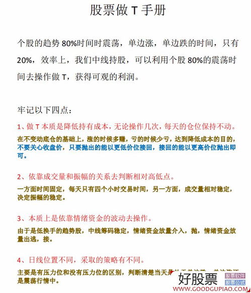 如何建立自己的股票操作守则？