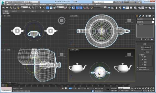 3dmax三视图如何快捷键打开(3dmax怎样恢复全部默认界面)