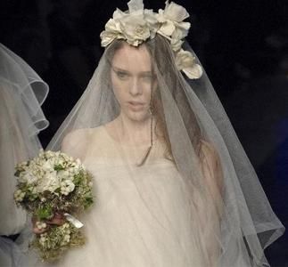 不同新娘头纱造型打造不一样的气质新娘