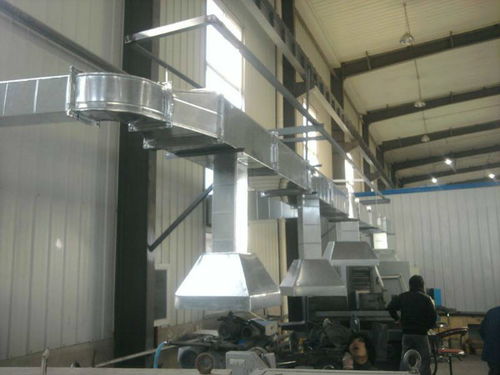 杭州江干区别墅的厨房排烟自动化生产线加工 