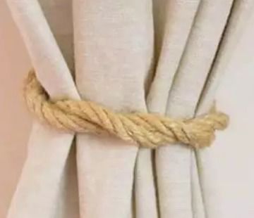 窗帘绳子的打结方法 