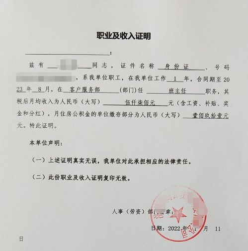 没有工作收入证明怎么开 各种用途的收入证明,进来能开