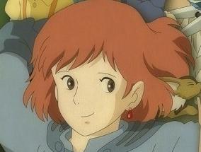 看一下这是宫崎骏哪部动画的女主角 