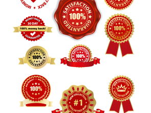 红色促销奖章徽章矢量素材EPS图片下载eps素材 促销标签 