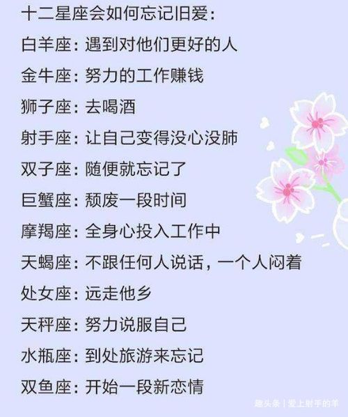 教会你成长的星座 当我想把快乐告诉你,才发现早已弄丢你