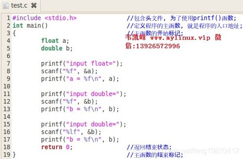 float和double输入的区别