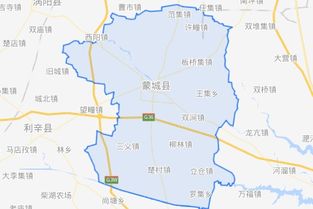 安徽省蒙城县属于哪个地区 